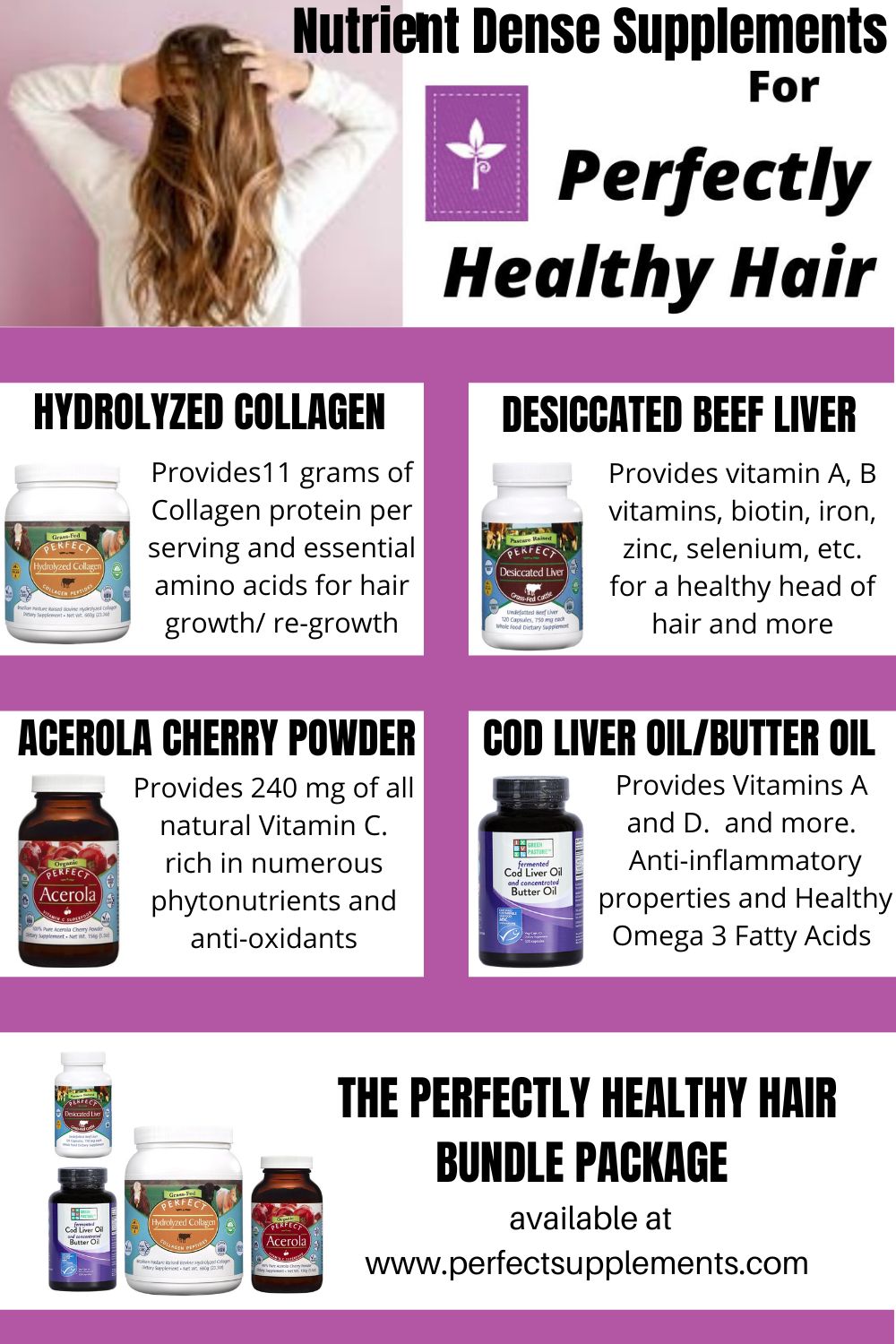 Perfectly Healthy Hair - Perfect Supplements